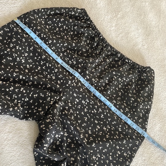 Vintage Ditzy floral printed cropped wide leg pants - Picture 11 of 13